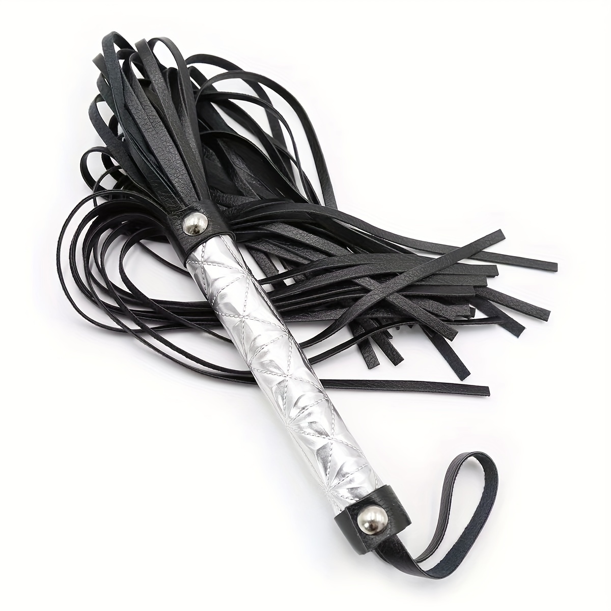 PU Leather Flogger Whip for Bondage Play